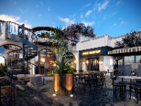 File 3Dsmax Cafe Rooftop