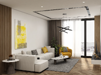 File 3dsmax nội thất chung cư hiện đại 2 phòng ngủ 