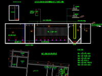 File autoacd bể xử lý nước thải 230m3 đầy đủ kiến trúc + kết cấu