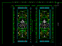 Cổng 2 cánh CNC đẹp,File autocad cổng 2 cánh,Mẫu cổng 2 cánh cnc,Autocad cổng 2 cánh cnc,Bản vẽ cổng 2 cánh cnc