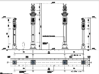 File autocad bản vẽ thiết kế tứ trụ trong kiến trúc đình đền chùa nhà thờ cổ