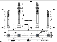 FIle cad thiết kế tứ trụ đẹp,Mẫu tứ trụ đình làng cổ,Thiết kế tứ trụ đá xanh,Bản vẽ tứ trụ đẹp,File thiết kế tứ trụ đẹp