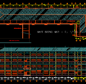 File autocad hoàn thiện trường THCS PHÚ LỢI (hội trường, văn phòng, lớp học)