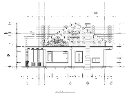File autocad kiến trúc Biệt thự 1 tầng mái thái hiện đại kích thước 11.42x16.32m
