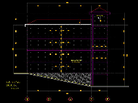 File autocad mẫu nhà nuôi chim yến 4 tầng 5x20m (Kiến trúc, kết cấu)