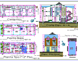 cad nhà,chi tiết nhà ở,nhà mặt phố