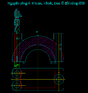 File Autocad QTCN Nắp ổ đỡ