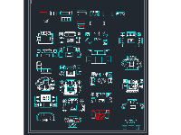 File autocad thiết kế các chi tiết ghế phòng khách