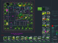 File autocad thiết kế cảnh quan sân vườn Siêu thị, Văn phòng, Cao ốc, Nhà, Hiệu bộ,...