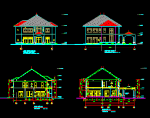 File autocad thiết kế nhà hàng