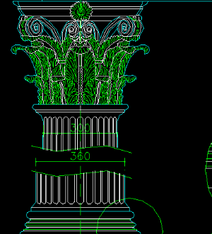 File autocad tổng hợp Các mẫu cột trụ