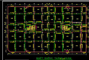 File bản vẽ autocad chung cư Tô Hiến Thành