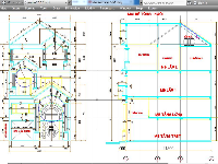 bản vẽ 3 tầng,biệt thự 3 tầng,bản vẽ biệt thự,file cad 3 tầng