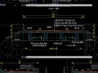 File bản vẽ thi công cầu dầm I L=3x15m B=9.5m