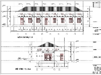 Ủy ban nhân dân xã 12x27m,file autocad UBND,Ủy ban nhân dân 12x27m,file cad UBND xã,kết cấu vì kèo thép góc 9m,kết câu vì kèo tam giác 9m