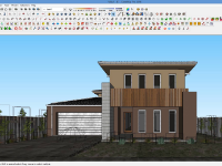 File biệt thự Villa Sketchup 2016 & Vray