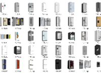 File bộ sưu tập các mẫu tủ lạnh sketchup