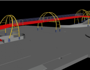 File cad 3d kết cấu cầu