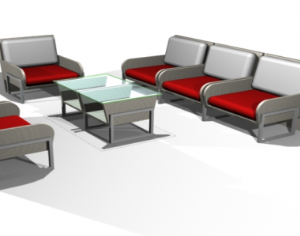 File cad 3d sofa