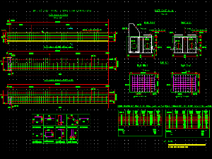 File cad _ Bản vẽ dầm bản rỗng dự ứng lực