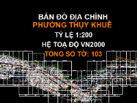 Bản đồ địa chính phường Thuỵ Khuê,Bản đồ hiện trạng phường Thuỵ Khuê,phường Thuỵ Khuê VN2000,Quy hoạch phường Thuỵ Khuê