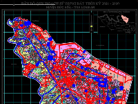 File cad Bản Đồ Quy Hoạch Huyện Đức Hòa Tỉnh Long An