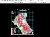 File cad bản đồ sử dụng đất huyện Long Xuyên, An giang