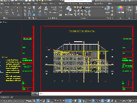 File cad bản vẽ biện pháp nhà cao tầng đầy đủ + đẹp