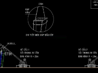 File cad bản vẽ biện pháp thi công lắp đặt kết cấu thép