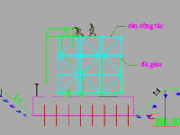 thi công,Bản vẽ thi công,bản vẽ tổ chức thi công,bản vẽ biện pháp thi công,Bản vẽ cad thi công cầu,Bản vẽ cad mố cầu