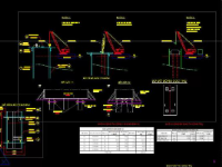 File cad bản vẽ cầu Dầm I Lramp L=3x10m B=3.5m