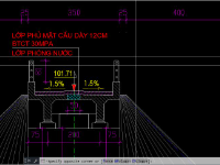 File cad bản vẽ cầu giao thông nông thôn dầm T thường L= 14x2m B=3.5m