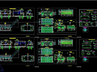File cad bản vẽ cầu giao thông nông thôn L=10+12+10m B=3.5m