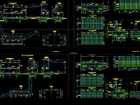 File cad bản vẽ cầu giao thông nông thôn L=3x20m B=3.5m No2