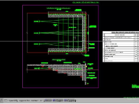 File cad bản vẽ cầu tạm bằng cọc ván thép L=5x12m