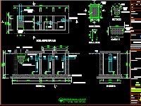 File cad bản vẽ chi tiết bể tách mỡ - Grease Trap Detail