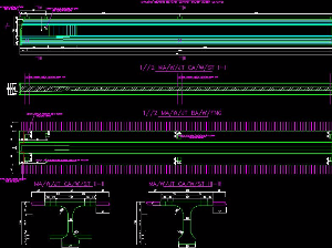 thư viện cad,Bản vẽ dầm T,chi tiết dầm T33m,dầm T33m cao 1.5m