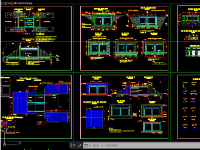 File cad bản vẽ cống hộp 2x3x3 - Lắp ghép