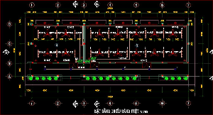 File cad Bản vẽ điện của 1 trường tiểu học 