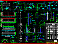 File cad bản vẽ đồ án thép 2 dành cho các bạn sinh viên chuyên ngành xây dựng