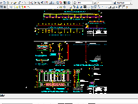 File cad Bản vẽ hàng rào dài 142.75 m ( Kiến trúc, kết cấu)