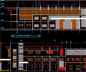 File cad bản vẽ kiến trúc bệnh viện thống nhất