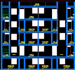 File cad Bản vẽ kiến trúc chung cư ở nước ngoài