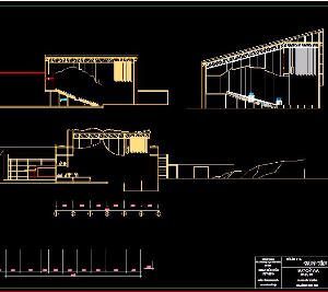 File cad Bản vẽ kiến trúc cung văn hóa Hà nội