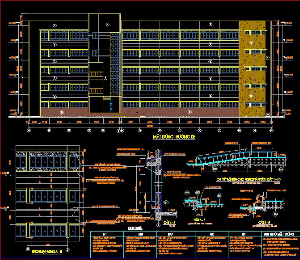 File cad Bản vẽ kiến trúc đại học ngoại ngữ