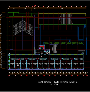 File cad bản vẽ kiến trúc Khách sạn Continental trên đường Đồng Khởi