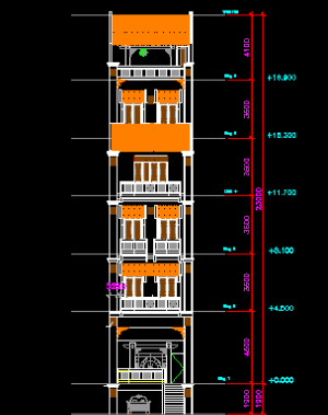 File cad Bản vẽ kiến trúc MB,MC,MĐ khách sạn 3 sao