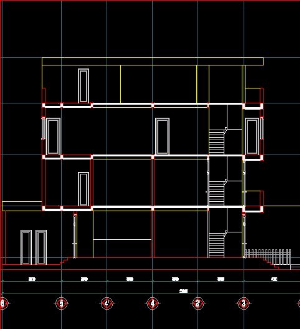 File cad bản vẽ kiến trúc quán cà fe ( mẫu 3)