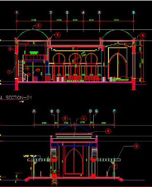 File cad bản vẽ kiến trúc quán cà phê ( mẫu 4)