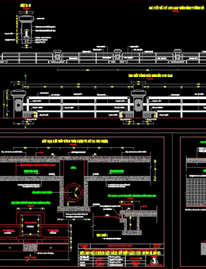 File cad bản vẽ mẫu kè đẹp và nhiều người sử dụng nhất